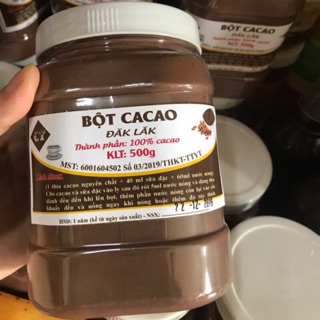 Bột Cacao nguyên chất hộp 500gr
