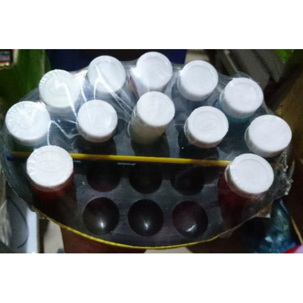 Màu vẽ kỹ thuật Mic 12 màu, màu nước Mic