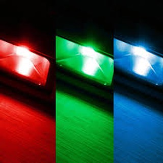 Đèn pha led 10w tat giá rẻ - màu đỏ + x lá + x dương