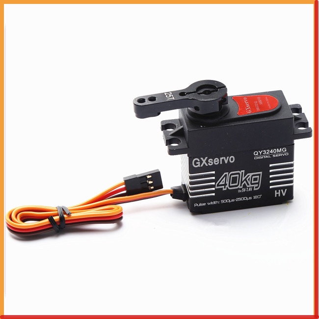 Động Cơ Servo HOG Qy3240mg 40kg Cho Xe Điều Khiển Từ Xa Scx10 Trx4 1:8/1:10 Rc