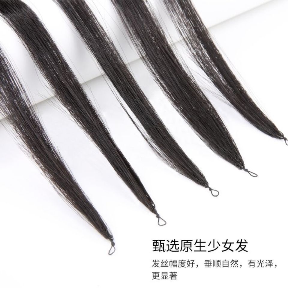 Lông Vũ Nối Tóc Bằng Pha Lê Handmade Giao Diện Micro Giao Diện Tóc Thật Cho Nữ