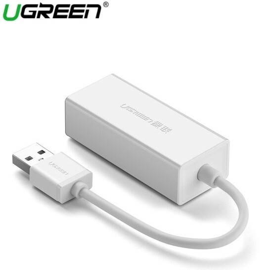 Cáp chuyển USB ra Lan Cho Macbook, Pc, Laptop hỗ Trợ Ethernet 10/100 Mbps Ugreen 20253