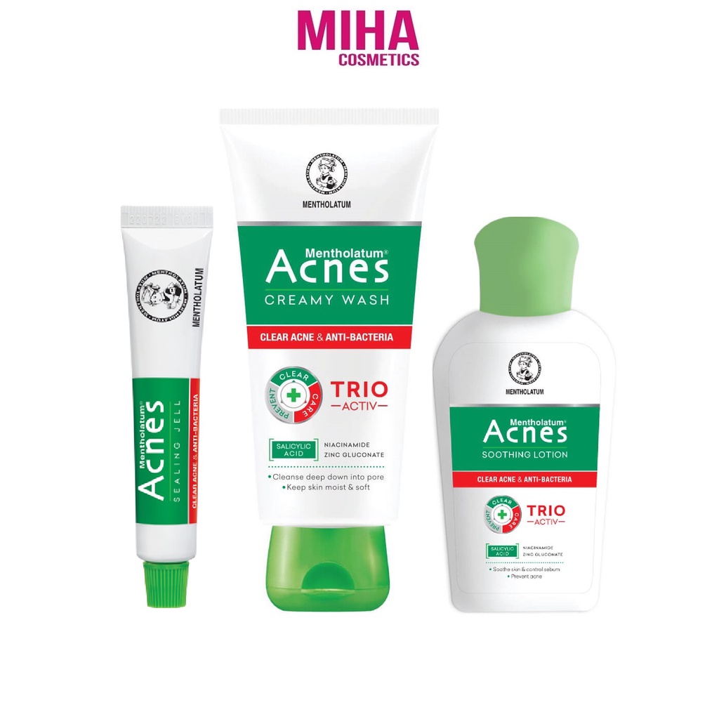 Bộ 3 Sản Phẩm Ngăn Ngừa Và Giảm Mụn ACNES