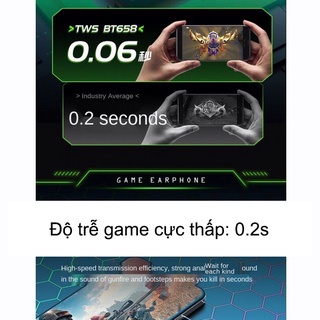 Tai nghe gaming bluetooth APRO 366 độ trễ cực thấp, bass cực căng,cảm ứng nhạy, hàng chất lượng cao, bảo hành 1 đổi 1