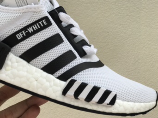 Giày NMD Boost Off White Boost ép cao cấp nhẹ êm bền