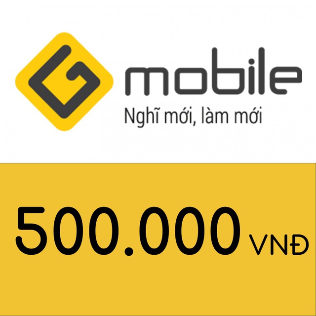 Mã thẻ điện thoại Gmobile 500K