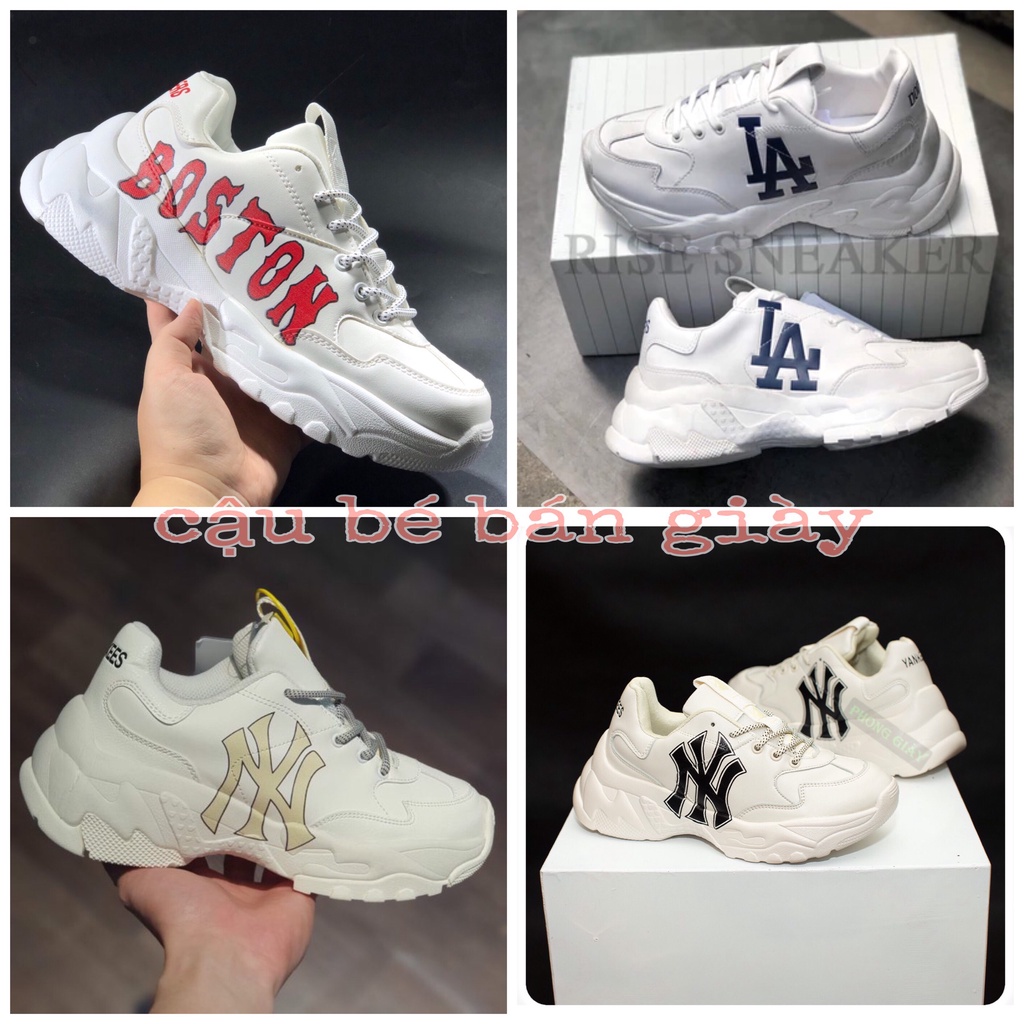 ✅[ SALE ĐẬM 🌺] Giày 𝐌𝐋𝐁 Boston, Ny, LA Hot Hit 2021 Bản chuẩn Nam nữ hack chiều cao Full box bill