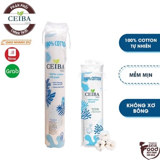 Bông tẩy trang cao cấp của Pháp chiết xuất 100% Cotton Ceiba Tree