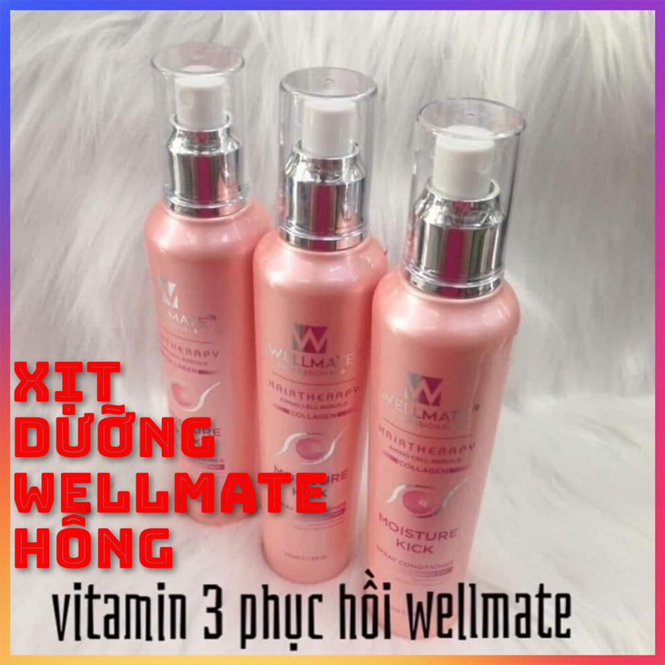 "Xịt Dưỡng Tóc Không Bám Bụi WELLMATE Pro-V  Complex (150ml)"