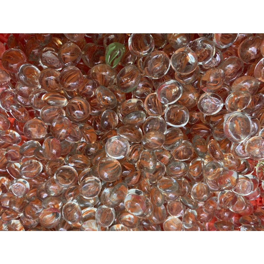 Sỏi thuỷ tinh túi 330gr - Trang trí bể cá