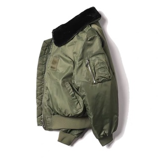 Áo bomber nam nữ cổ lông (order)
