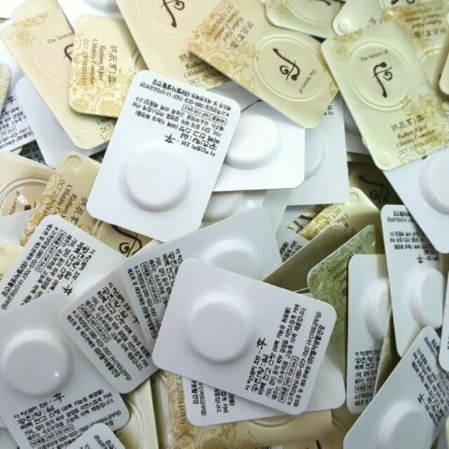 Vỉ Cao Cho Da Bị Nám Hoàng Cung Whoo Gongjinhyang Seol Radiant White Ultimate Corrector 1ml