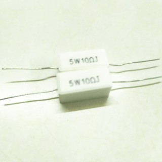 Điện trở sứ 5W10ohm 5 cái