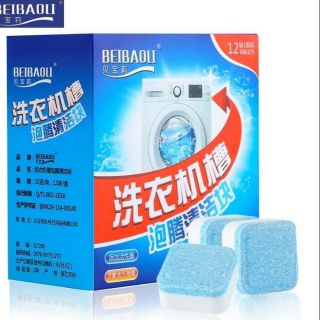 viên tẩy lồng máy giặt