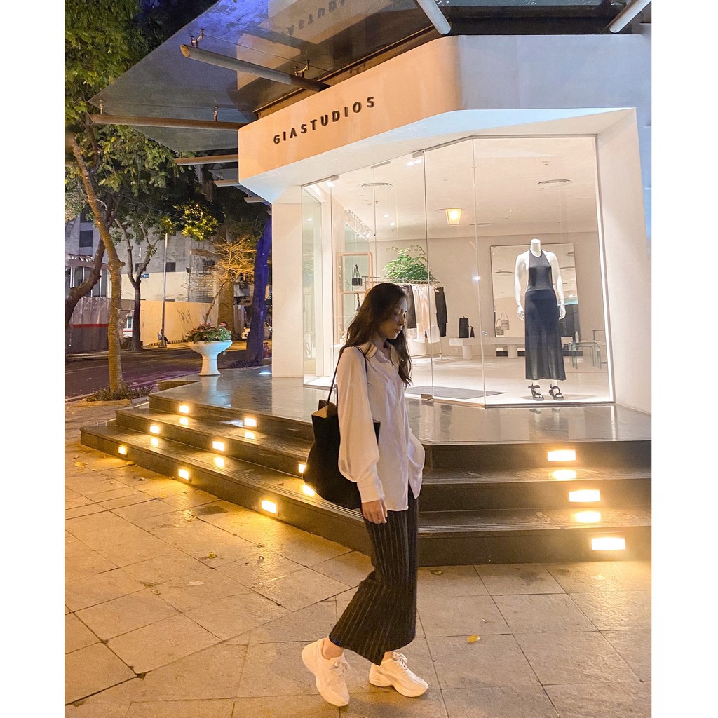 [Mã WASKT304 giảm 15% tối đa 30K đơn 99K] Áo sơmi lụa trơn tay bồng A1742 SUSTORE | BigBuy360 - bigbuy360.vn