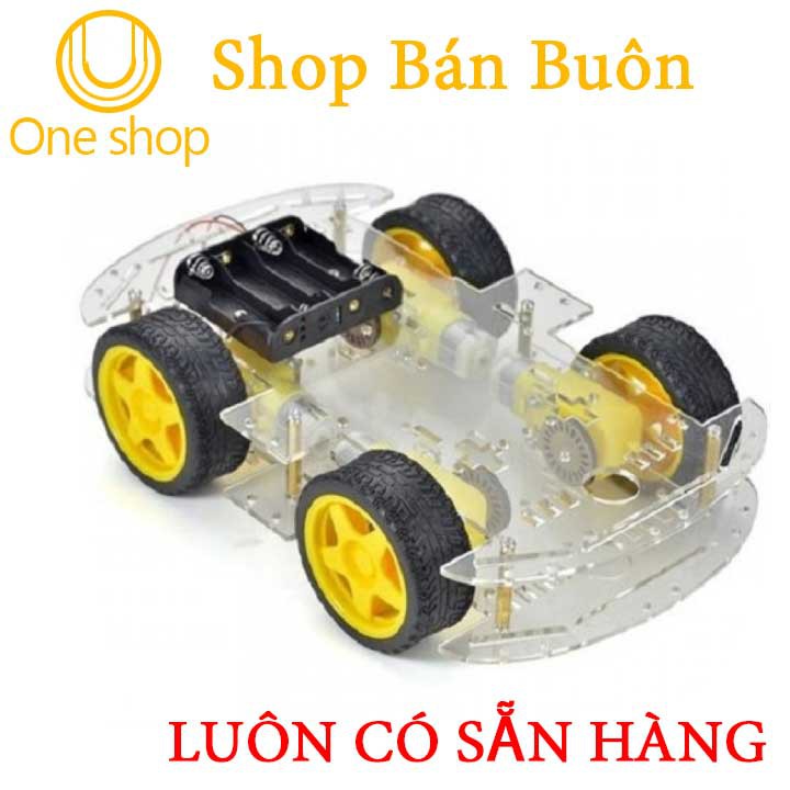 Khung Xe Robot 4 Bánh Chất Lượng