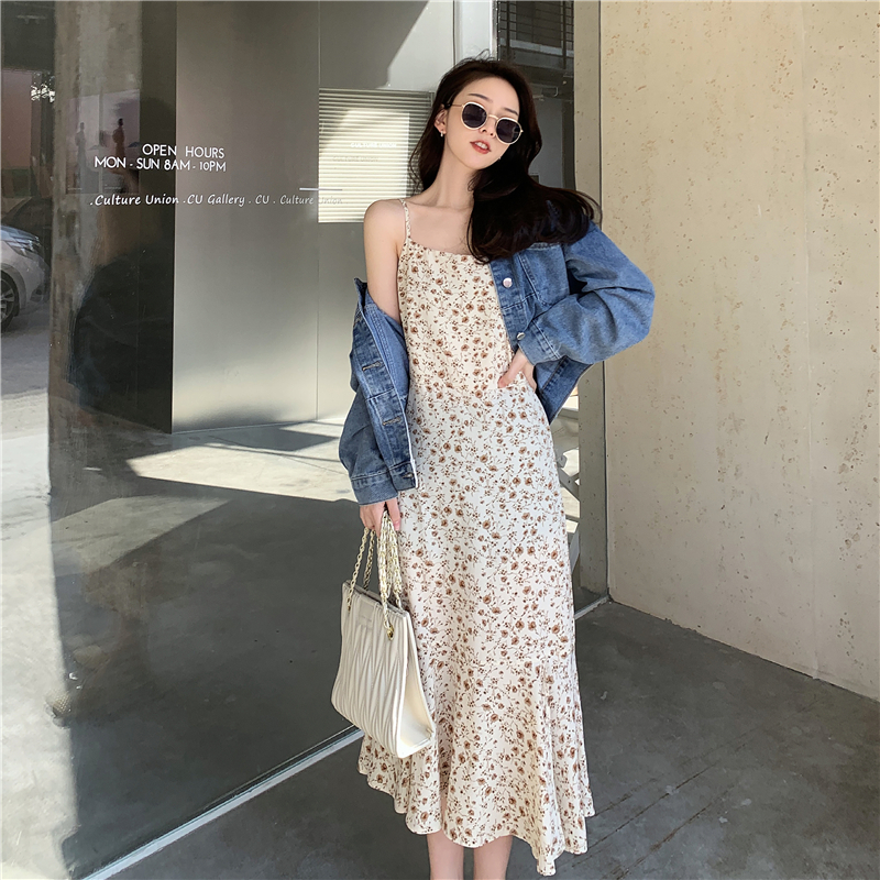 Đầm Hoa Hai Dây Thời Trang Hè 2021 Cho Nữ | BigBuy360 - bigbuy360.vn