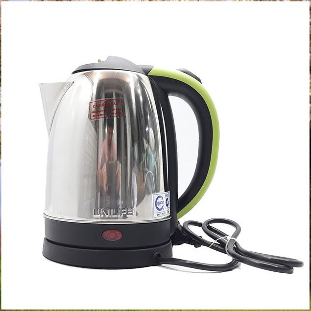 Ấm Siêu Tốc inox Su304 Hàng Việt Nam - 1.8 lít Unilife Bảo Hành 2 Năm