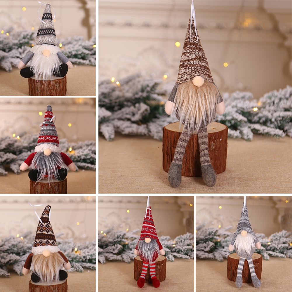 ❤Chúc mừng Giáng Sinh❤ Đồ Trang Trí Giáng Sinh❤ Búp Bê Ông Già Noel Trang Trí Cây Thông