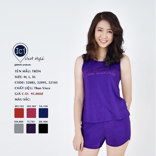 Bộ mặc nhà Gia Hồi