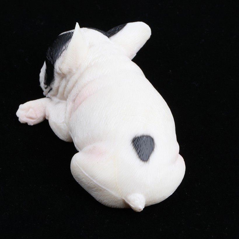 Mô Hình Chó Bull Đang Ngủ Sống Động Như Thật Phong Cách Nông Trại Hoang Dã