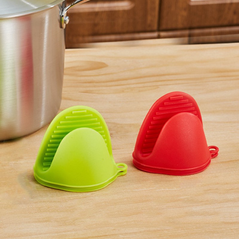 Set 2 găng tay nhấc nồi HOUSEEKER silicone cách nhiệt chống trượt tiện lợi dành cho nhà bếp