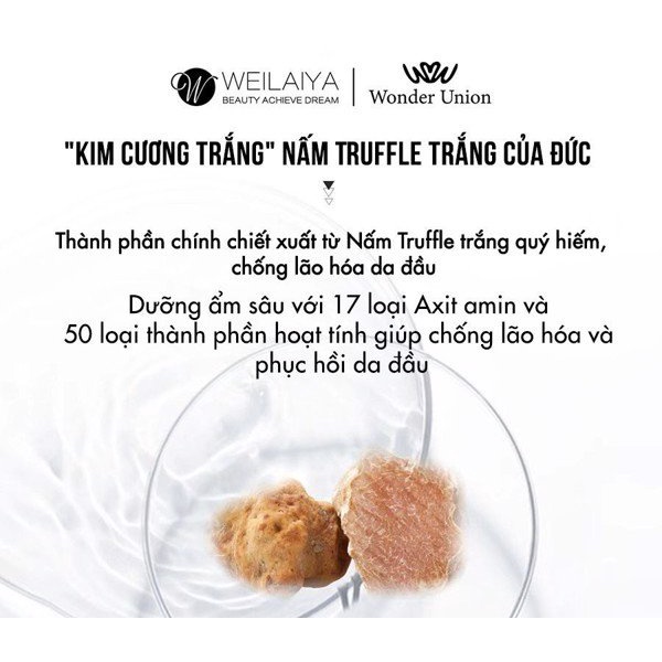 [hot sale]Bộ dầu gội xả Nấm Truffle Trứng Cá Tầm Weilaiya phục hồi hư tổn - THE ZOE BEAUTY