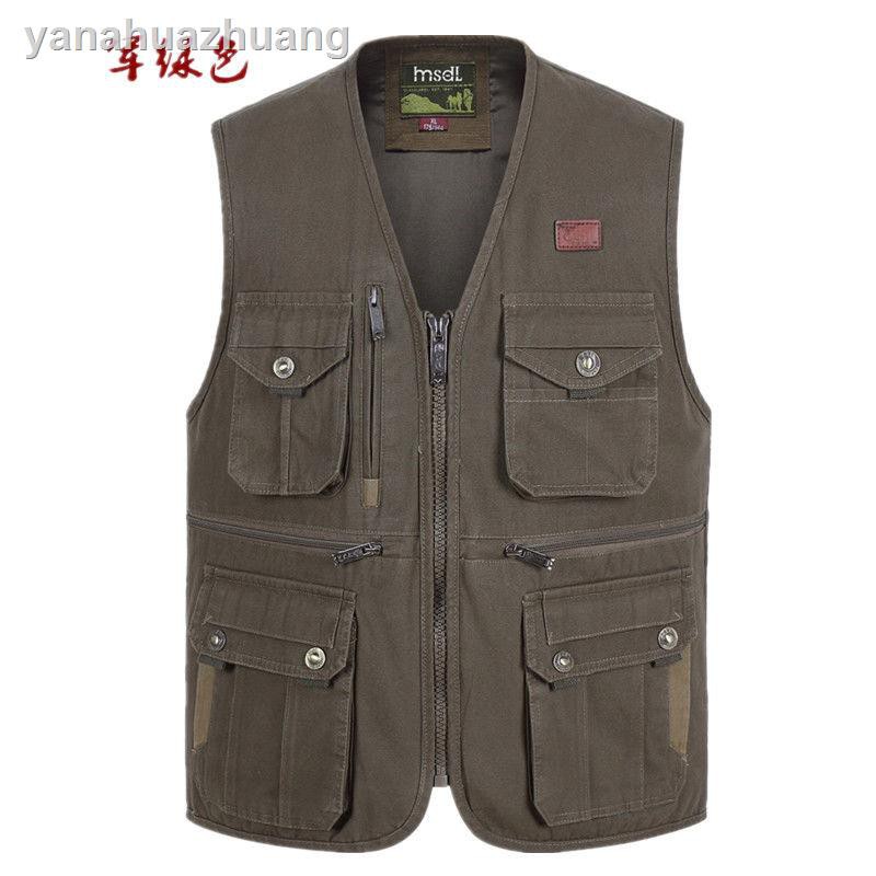 Áo Vest Cổ Chữ V Cỡ Lớn Thời Trang Cho Đàn Ông Trung Niên