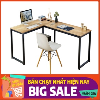 [SIÊU KHUYẾN MẠI]🔥Bàn Làm Việc Chữ L Chân Thẳng 🔥Độ bền cao,gia công tỉ mỉ