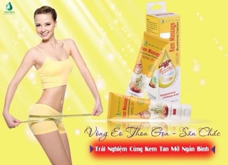 Kem tan mỡ tặng kèm đai