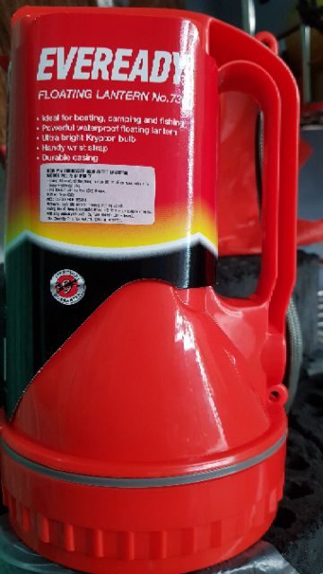 Đèn Pin Energizer Red Alert Lantern Dùng Pin D( Có Tặng Kèm Pin)