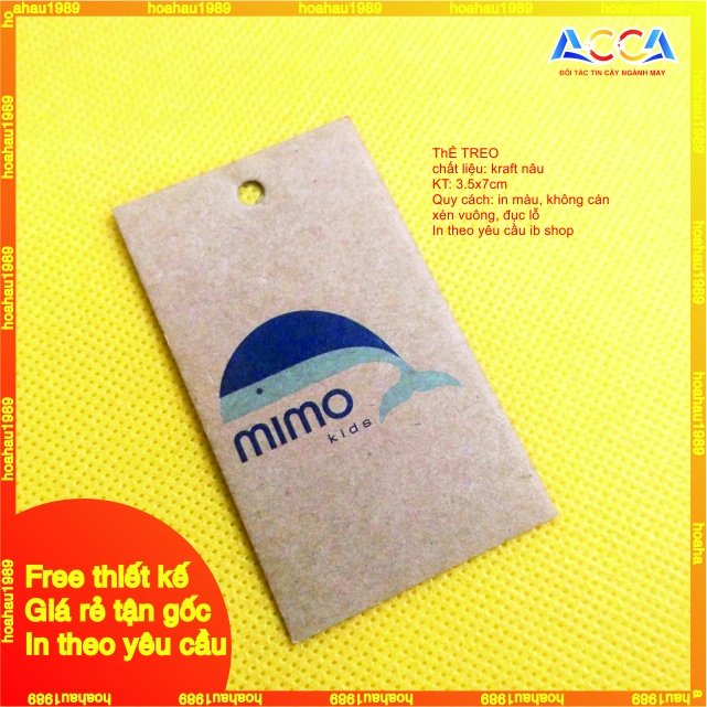 5.000 Kim băng cài áo thời trang_loại mini_Tag quần áo in theo yêu cầu_Giá tại Xưởng_Miễn phí thiết kế logo thương hiệu