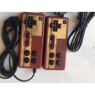 Bộ 2 Tay Cầm Chơi Game Điện Tử 4 Nút 9 Lỗ cho máy game 8 bit (family computer)
