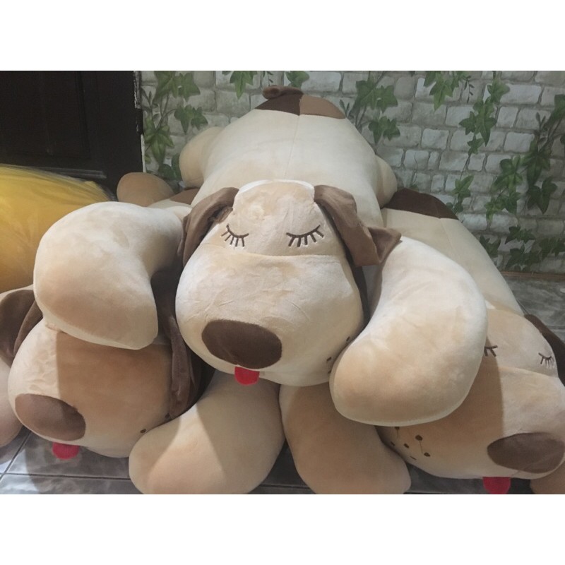 chó ngủ bông miniso dài 70cm