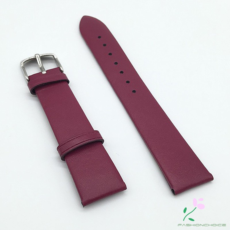 Dây đồng hồ thay thế bằng da bò thời trang cho nam nữ