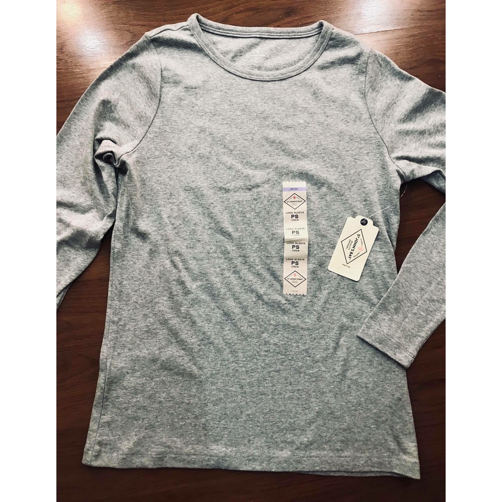 Áo cotton dài tay St John's bay