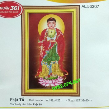 FREE SHIP_49K ĐỒNG GIÁ TRANH THÊU CHỮ THẬP_PHẬT