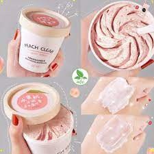 SỈ 10 Kem Tẩy Da Chết Body Đào HEYXI FRECH CLEAR HỘP TRÒN