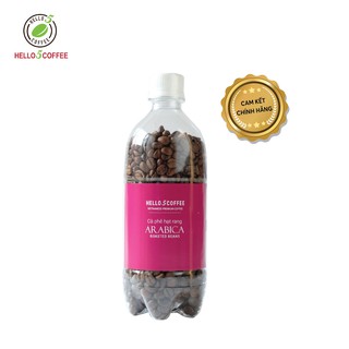 Cafe hạt ARABICA Hello 5 Coffee - Chai 200g