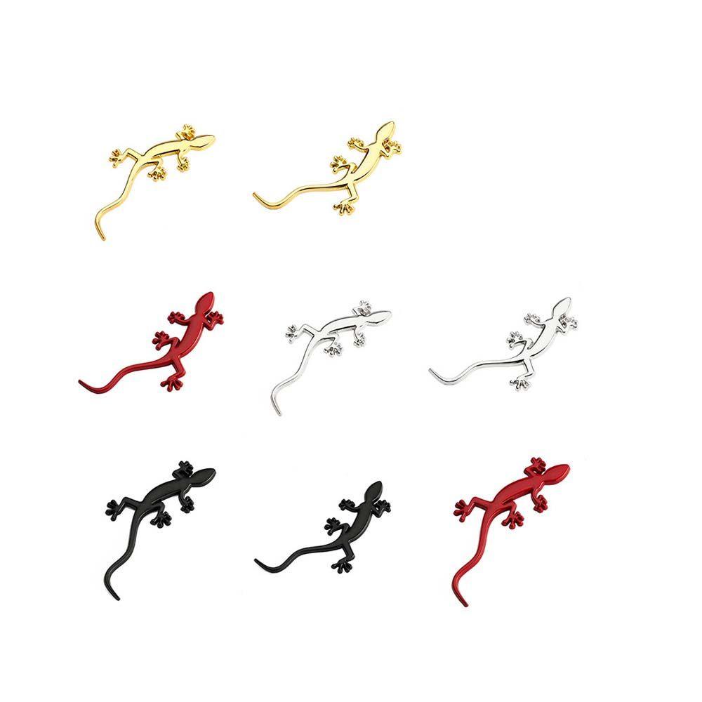 Miếng Dán Trang Trí Xe Hơi Hình Tắc Kè Hoa Văn Vui Nhộn