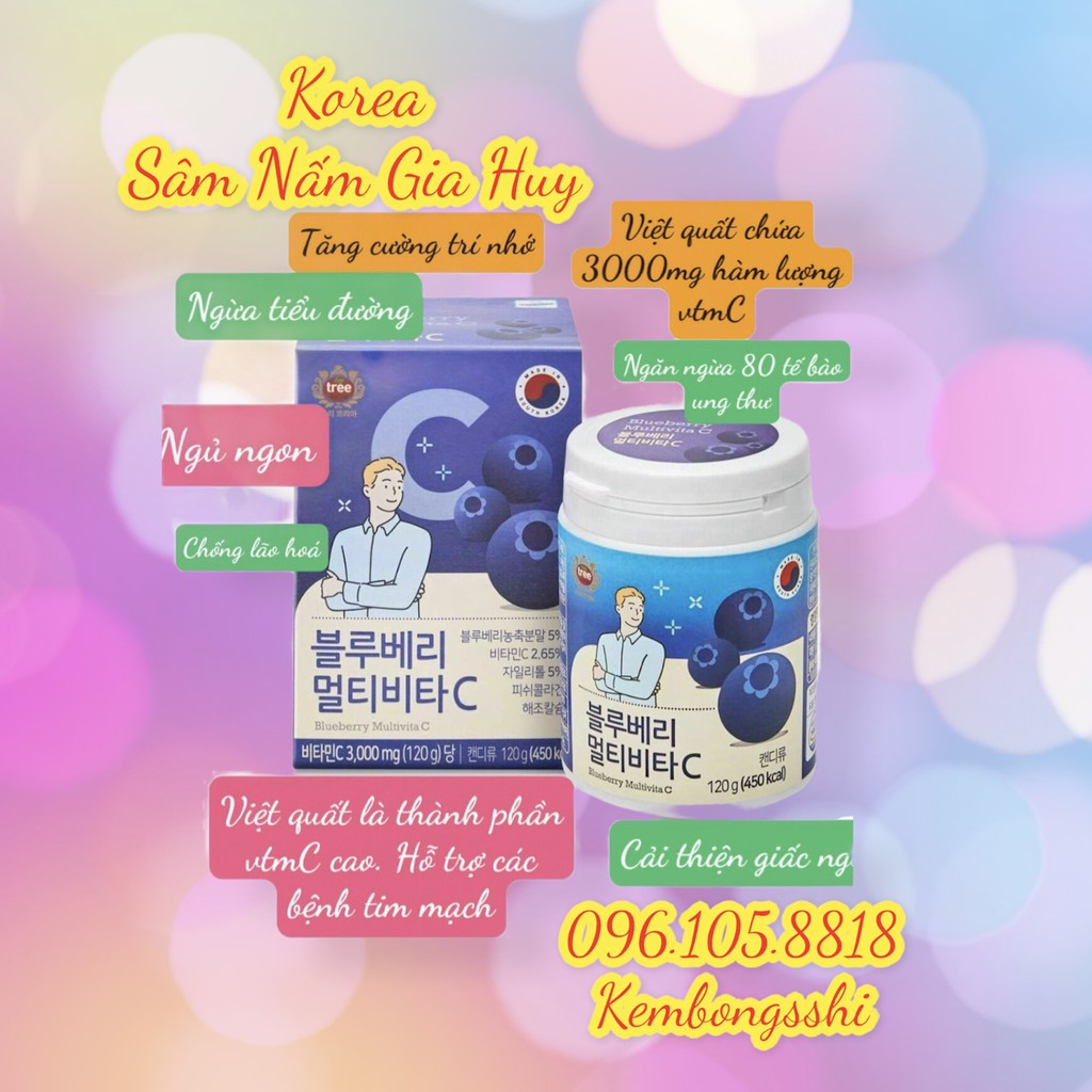 [HÀNG MỚI] Viên Vitamin C  JEJU Tangerine Multivita C Hàn Quốc[DATE 2024]