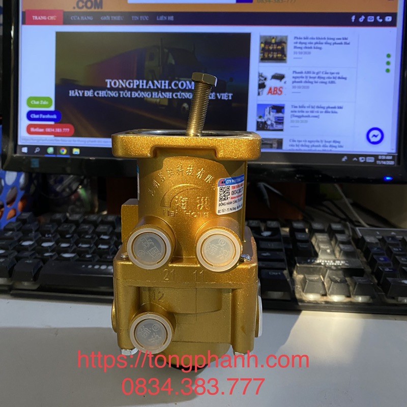Tổng phanh xe tải hoàng huy, cửu long mặt quỷ