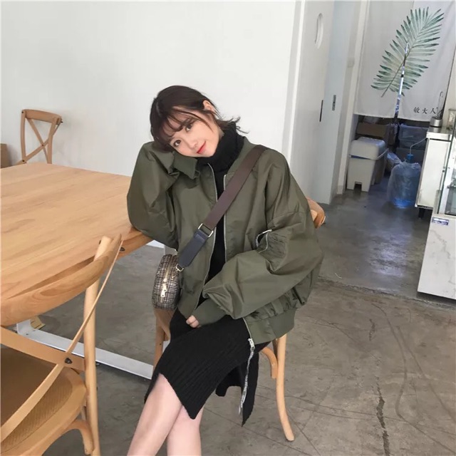 Áo khoác bomber jackets KHP02 (có hình thật) | BigBuy360 - bigbuy360.vn