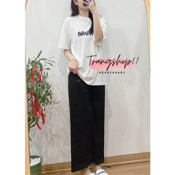 QUẦN TĂM CẠP CHUN FORM XUÔNG chất mỏng mặc hè