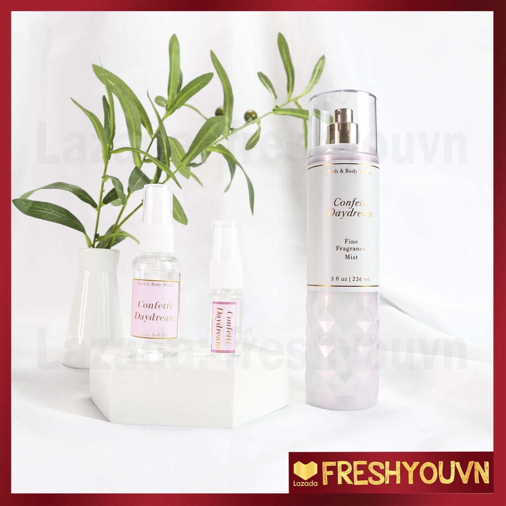 Confetti Daydream - Xịt thơm toàn thân body mist Bath & Body Works khác  - Trái cây