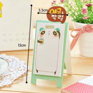 Giấy note (ghi chú) đứng hình thú đáng yêu