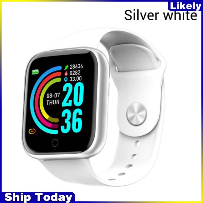 Đồng Hồ Thông Minh Chống Thấm Nước Y68 Bluetooth Hỗ Trợ Theo Dõi Nhịp Tim Cho iPhone Xiaomi
