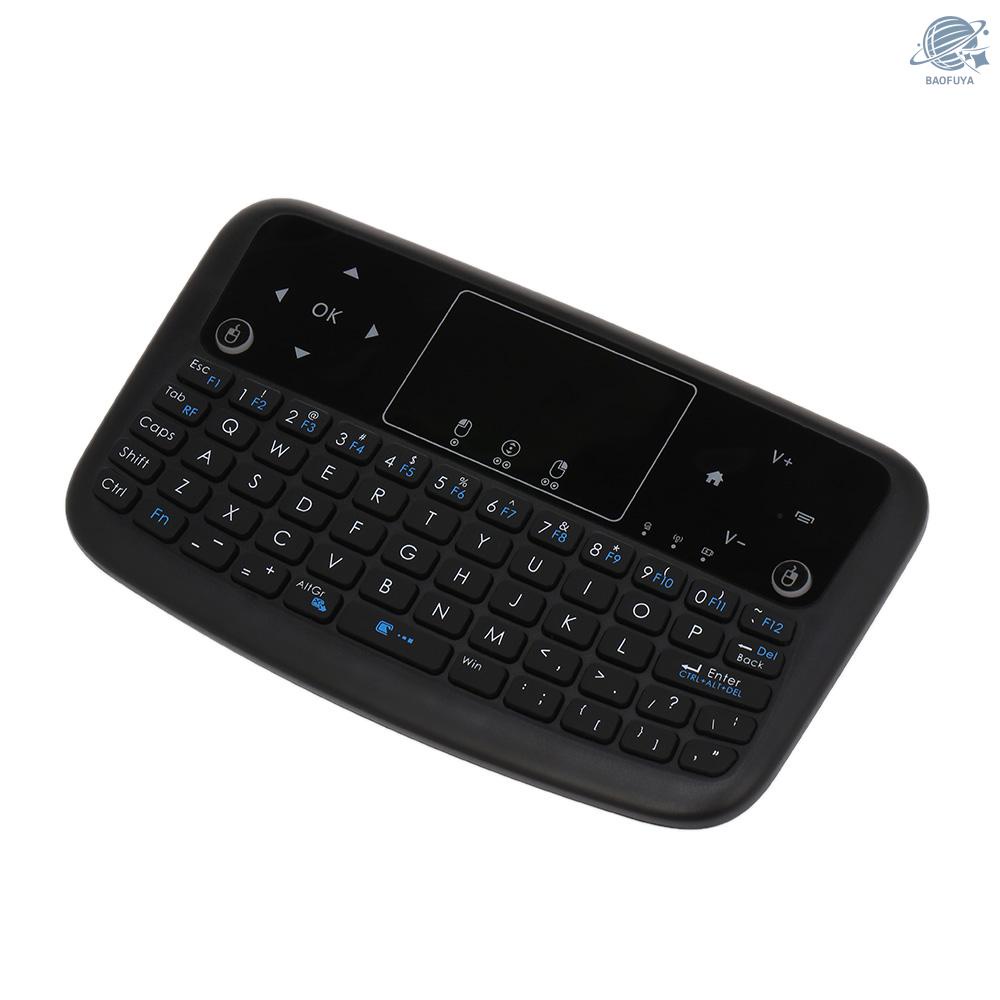 BF A36 Mini Wireless Keyboard 2.4GHz Air Mouse Touchpad Keyboard for Android TV BOX Smart TV PC Notebook