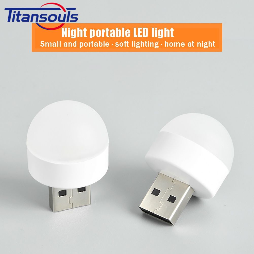 Sẵn Sàng✅USB NightLight Đèn LED Mini Di Động Ánh Sáng Điện Di Động Sạc Đọc Sách Cắm Trại Bàn Bàn Đèn Sách Cao Cấp TTS