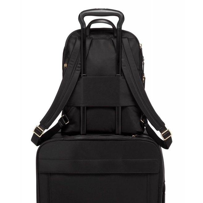 TNS - Balo đa năng vừa laptop Tumie backpack-chất liệu cao cấp bền màu đen unisex